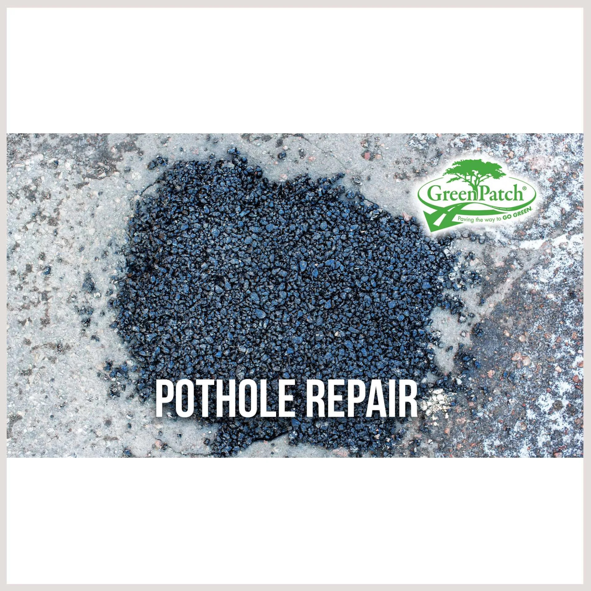 image of pothole repair patch