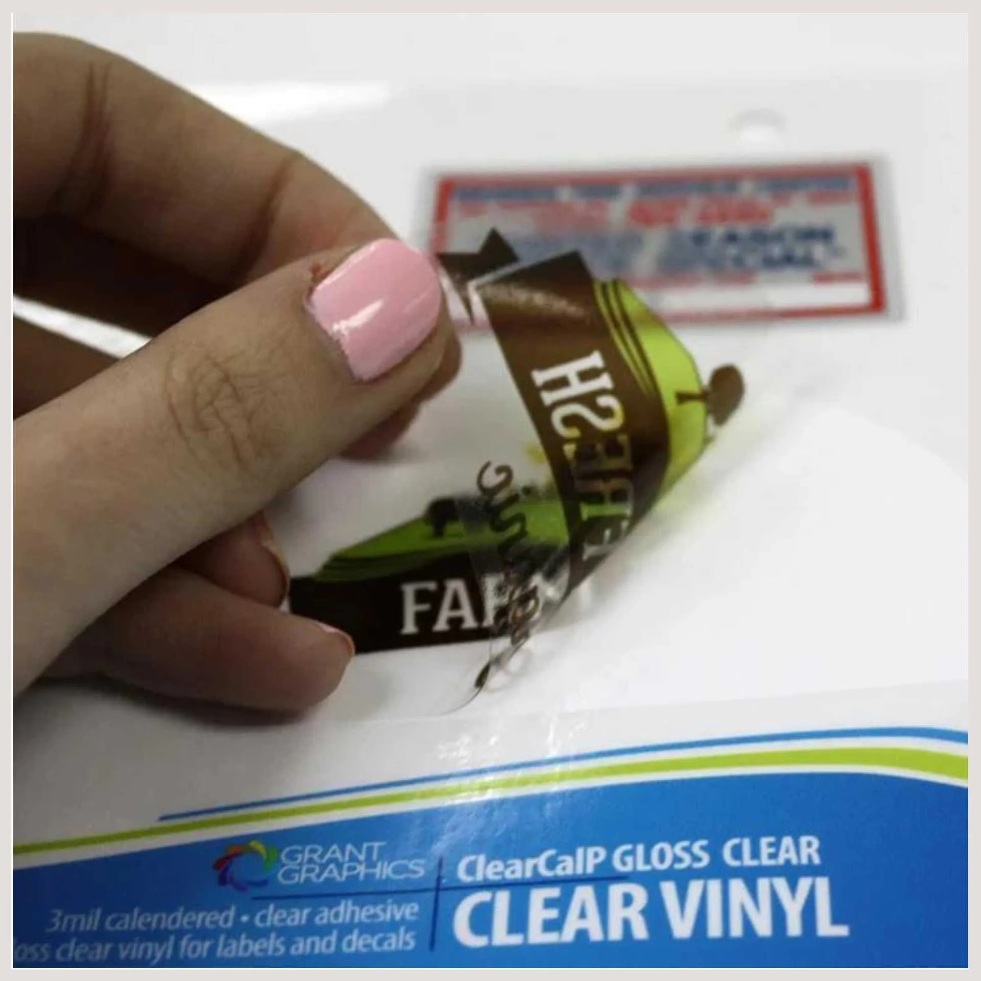 Clear Laminate Rolls UV Protection