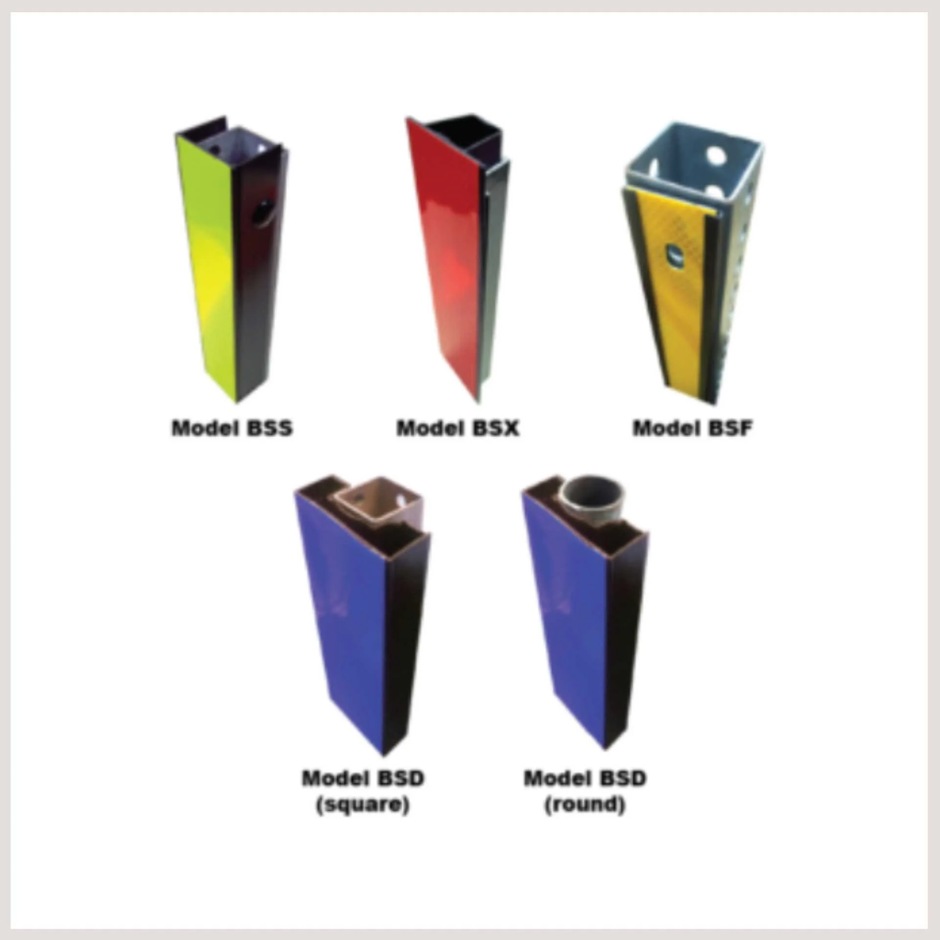 Briteside reflectors-sample products