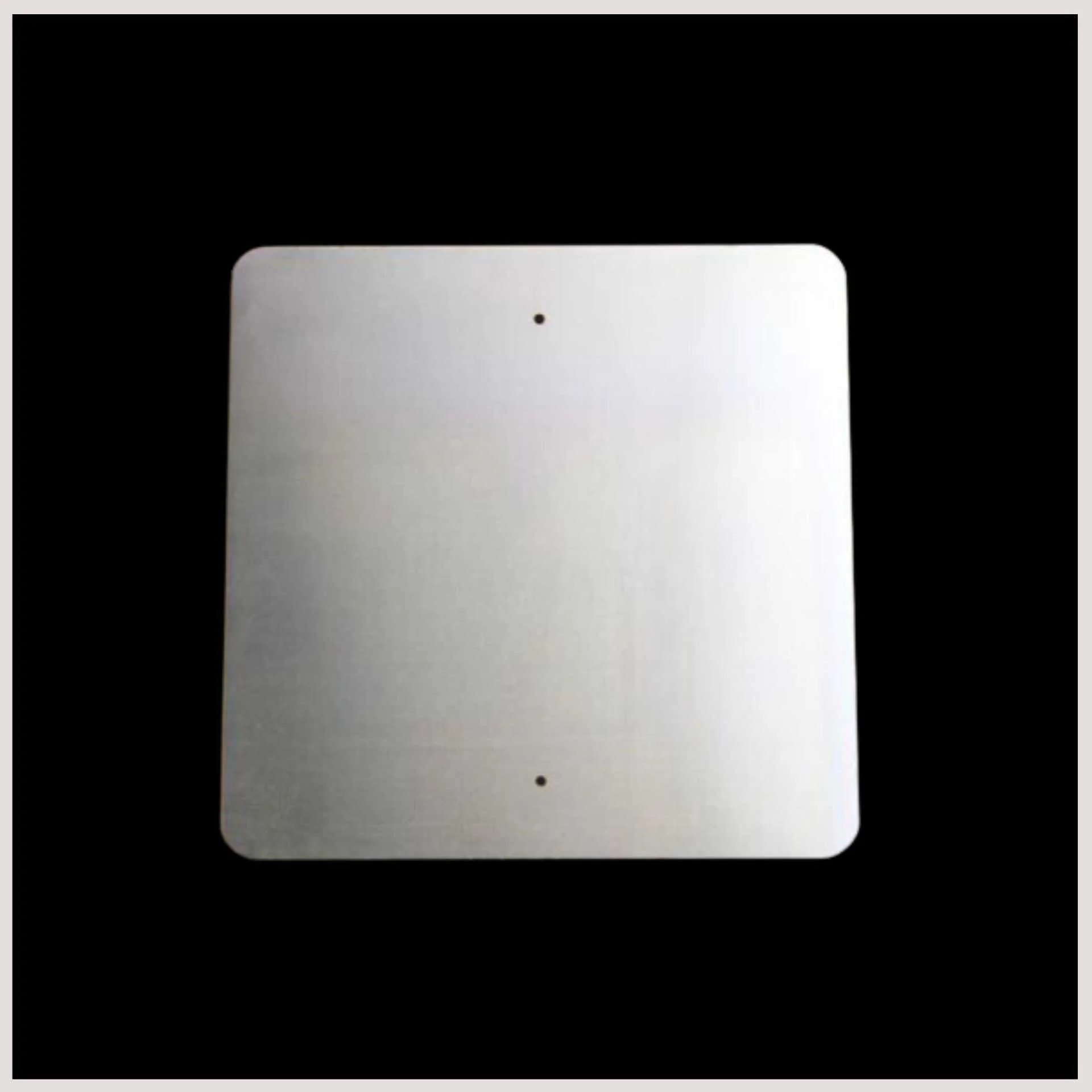 An empty square traffic sign is displayed, ready to be filled with essential messages for road users and drivers.