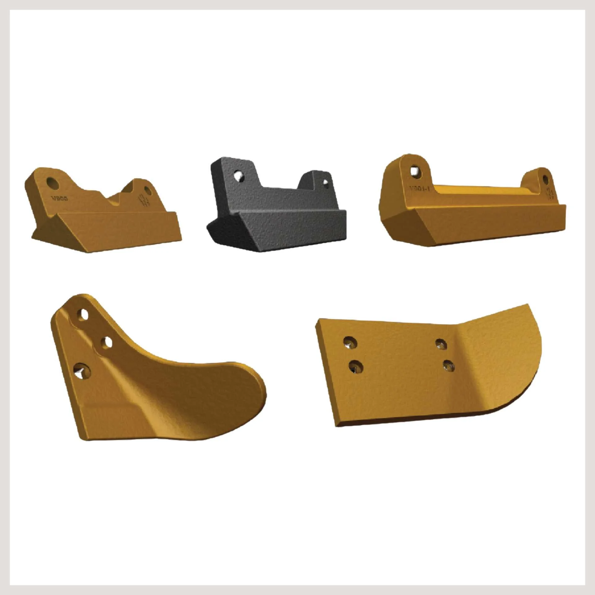 Snow Plow, Wing, and Curb Shoes